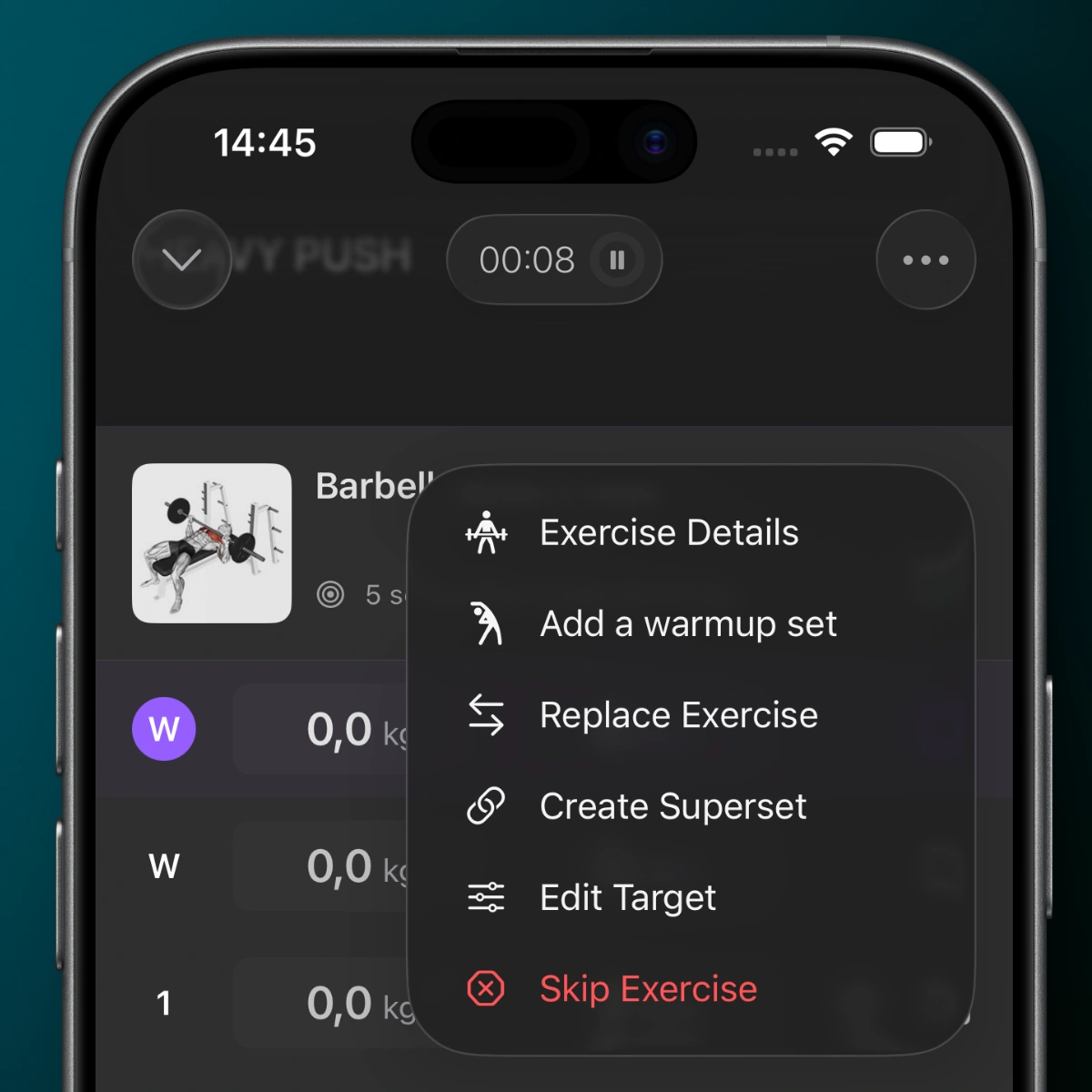 Supersets Durante o Treino
