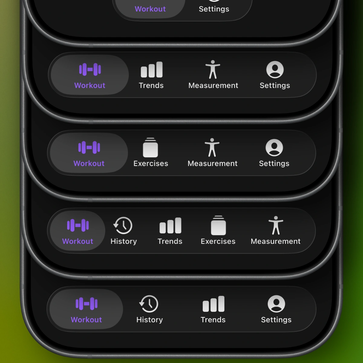 Abas Personalizáveis