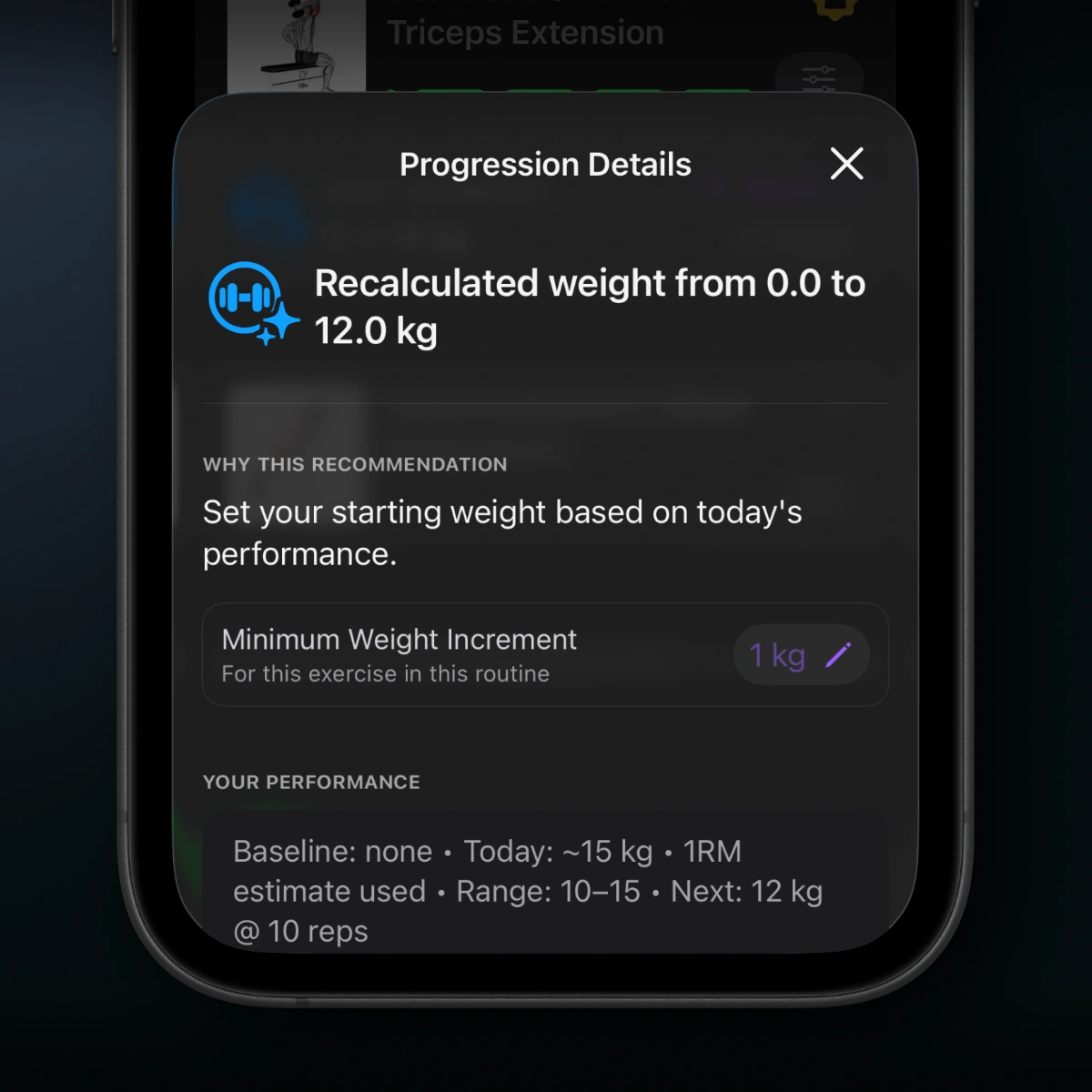 Recomendações de Peso Mais Inteligentes