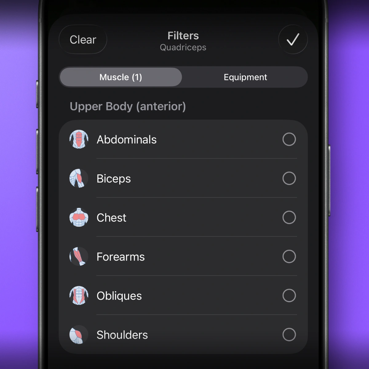 Better Exercise Filters