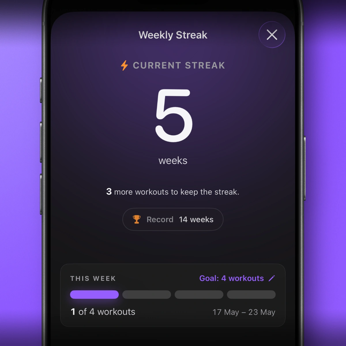 Richer Streaks